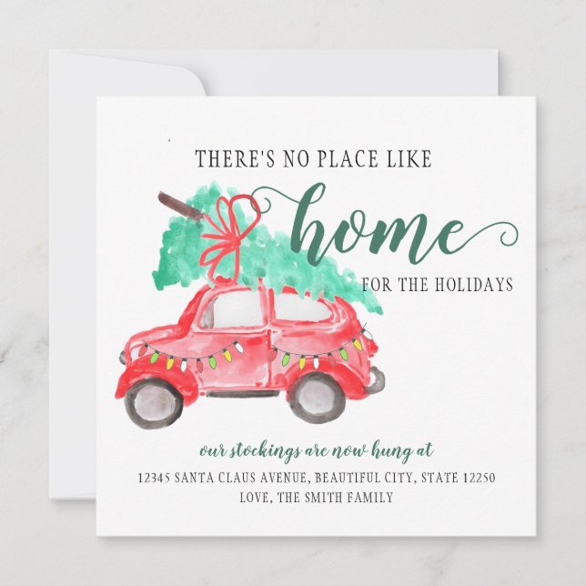 Neue Zuhause für die Weihnachtsbaumtage Ankündigung (Vorderseite)