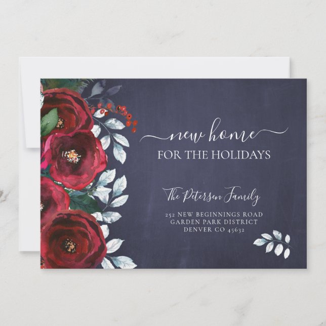 Neue Zuhause für Weihnachtsferien in Bewegung Ankündigung (Vorderseite)