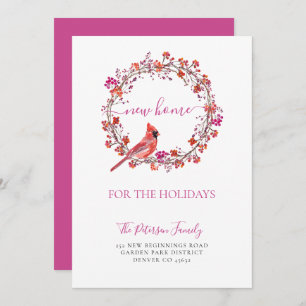 Neue Zuhause für Weihnachtsferien in Bewegung Ankündigung