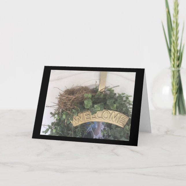 Neue Zuhause Karte (Vorderseite)