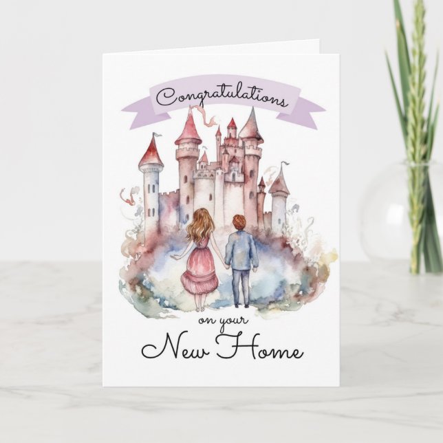 Neue Zuhause Karte (Vorderseite)