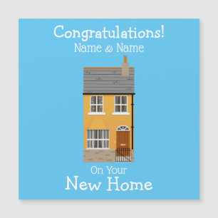 Neue Zuhause Magnetkarte