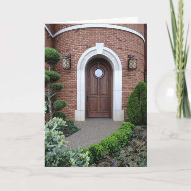 NEUE ZUHAUSE-NEUE ERINNERUNGEN GLÜCKWUNSCH-KARTE KARTE (Vorderseite)