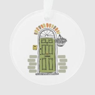 Neue Zuhause, Personalisierter Name, Anschrift, Zi Ornament