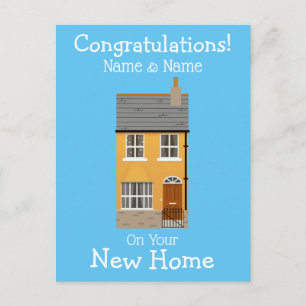 Neue Zuhause Postkarte