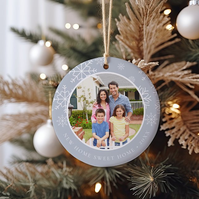 Neue Zuhause Sweet Zuhause | FOTO Keramik Ornament (Von Creator hochgeladen)