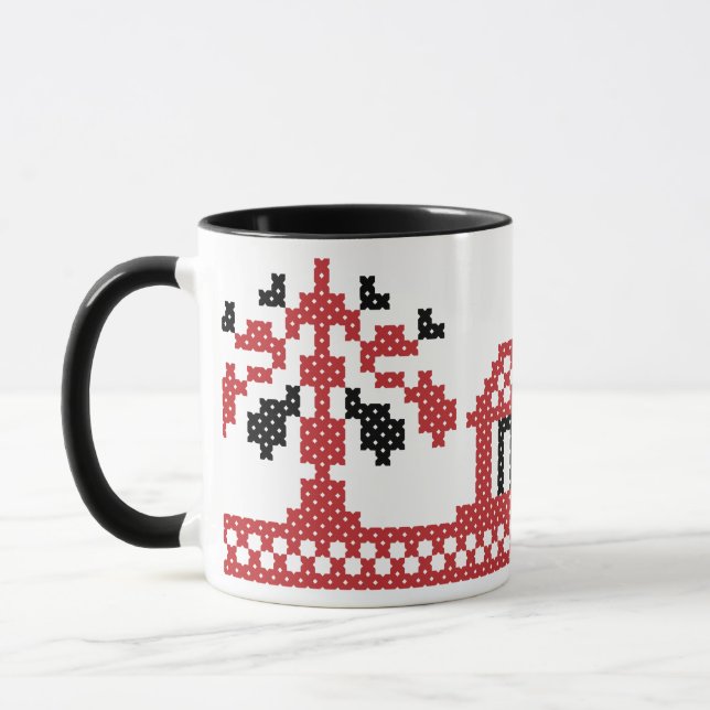 Neue Zuhause Tasse (Links)