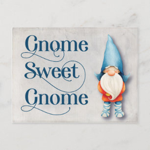 Neue Zuhause Wir haben neue Adresse Hygge Gnome Sw Ankündigungspostkarte