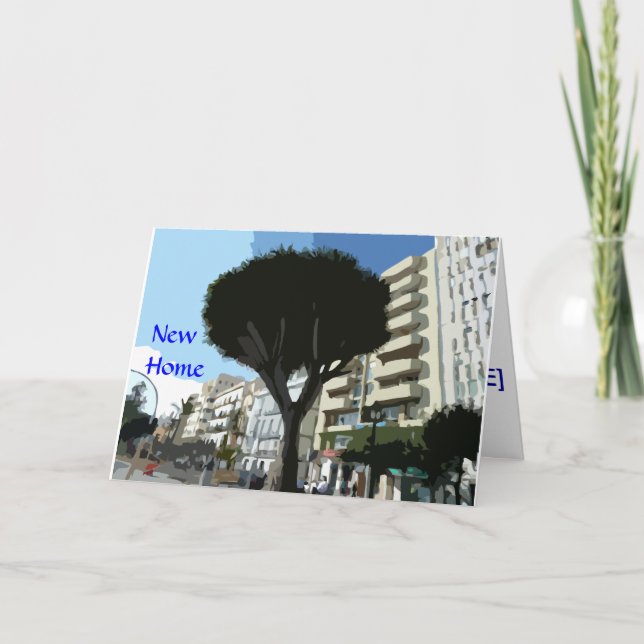 Neue Zuhause - Wohnung / Wohnung Ankündigung (Vorderseite)