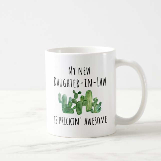 Neue Zukunft Tochter im Recht Funny Gift Kaffeetasse (Rechts)