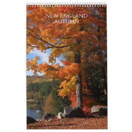 Neuengland Herbst Kalender