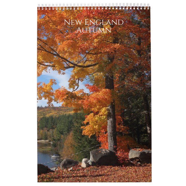 Neuengland Herbst Kalender (Titelbild)