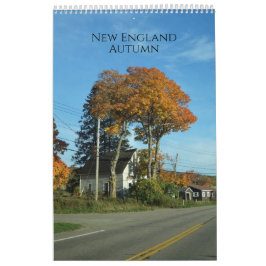 Neuengland Herbst Kalender
