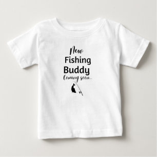 Neuer Angelfreund kommt bald Baby Bodysuit T-shirt