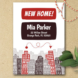 Neuer Ankündigungsstil für den Cartoon "Adressvers Einladung