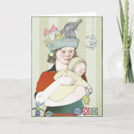 Neuer Baby- oder Muttertag Karte