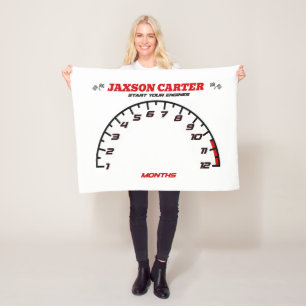 Neuer Babyname Starten Sie Ihren Motor Blanket Kei Fleecedecke