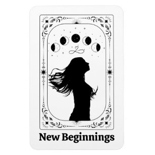 Neuer Beginn Tarot Scheidung Gastgeschenk Trennung Magnet