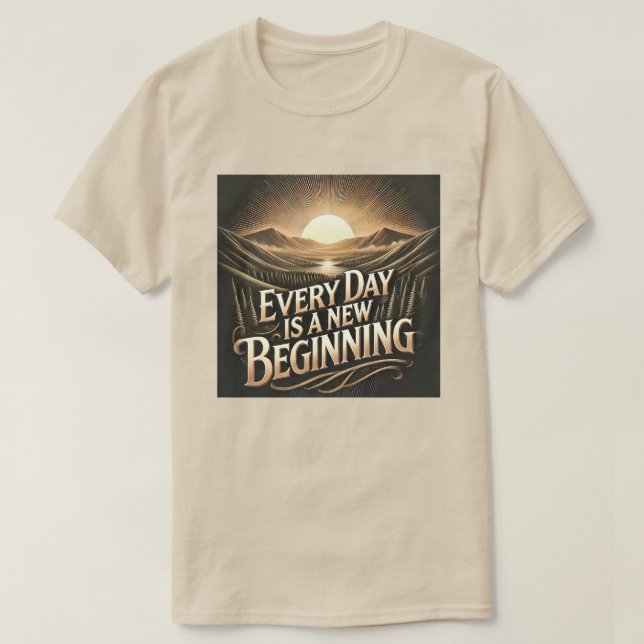 Neuer Beginnender T - Shirt (Design vorne)