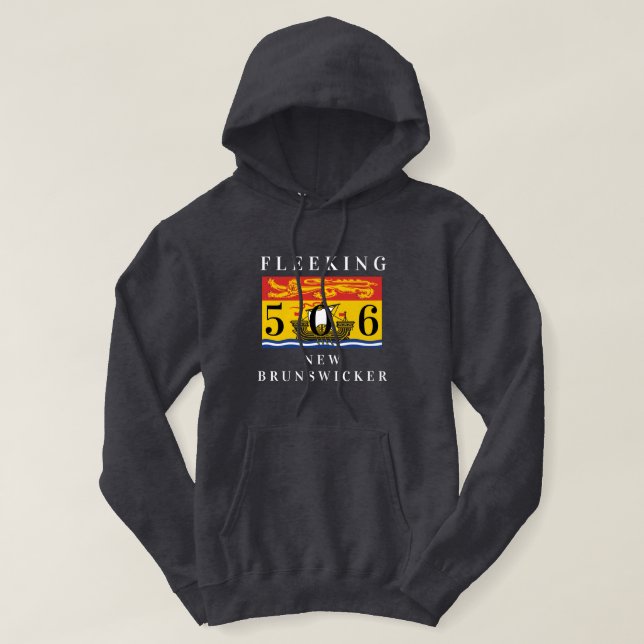 Neuer Brunswicker New Brunswick Zoll 506 Hoodie (Design vorne)