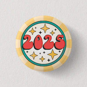 Neuer Cartoon 2025 Button