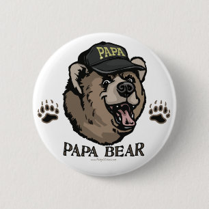 Neuer der Vatertags-Gang Papa-Bärn- Button