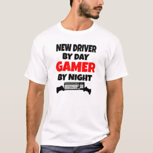 Neuer Fahrer bei Day Gamer by Night T-Shirt