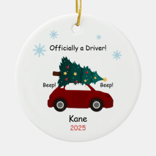 Neuer Fahrer Schmuck, Benutzerdefinierter Führersc Keramik Ornament