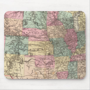 Neuer Fahrplan für den Eisenbahnverkehr der Staat Mousepad