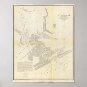 Neuer Fluss u. Bar, NC Poster