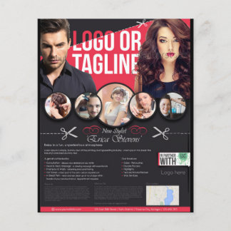 Neuer Friseur-Geschäfts-Flyer-Entwurf Flyer