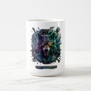 Neuer futuristischer Roboter-Prädator Kaffeetasse