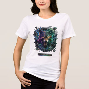 Neuer futuristischer Roboter-Prädator  Tri-Blend Shirt