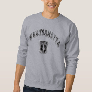 Neuer gestörter Cooler Blick Whatsamatta U Sweatshirt