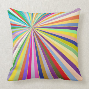 Neuer gestreifter Hintergrund Kissen