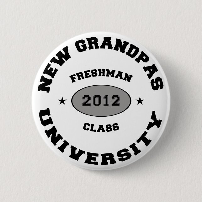 Neuer Großvater 2012 Button (Vorderseite)