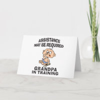Neuer Großvater im Training