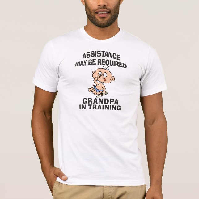 Neuer Großvater im Training T-Shirt (Vorderseite)