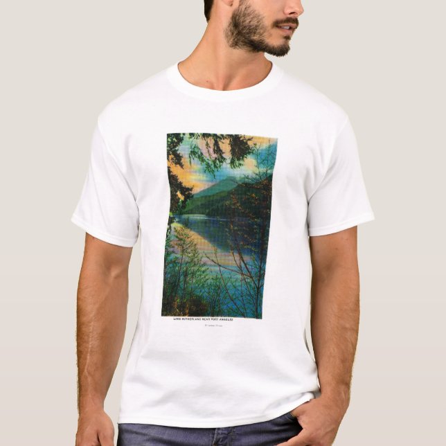Neuer Hafen Angeles, WA See-Sutherlands T-Shirt (Vorderseite)