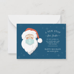 Neuer Halt für den Weihnachtsmann Wir haben den Ur Mitteilungskarte