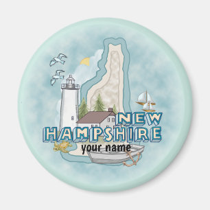 Neuer Hampshire Lighthouse-Magnet Magnet