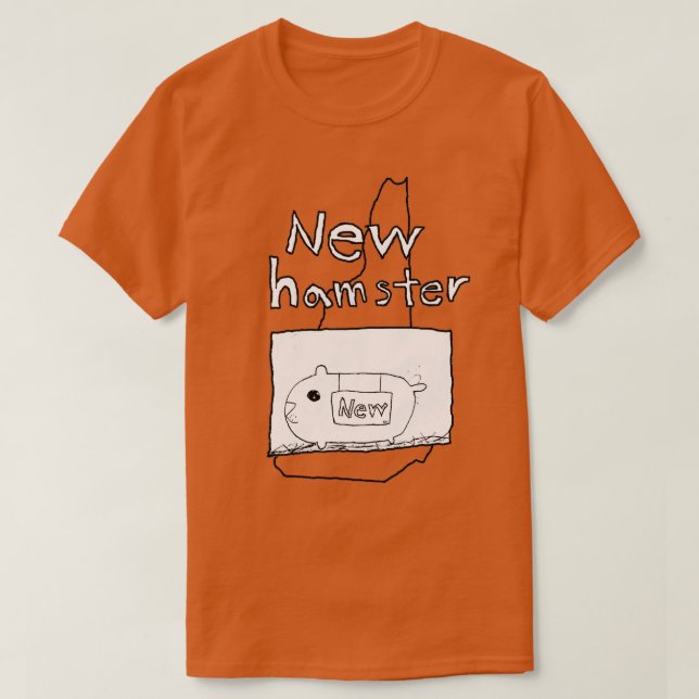 Neuer Hamster (New Hampshire)  T-Shirt (Design vorne)