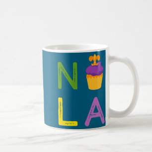Neuer Hemd King Cake Mardi Gras Orleans Kaffeetasse