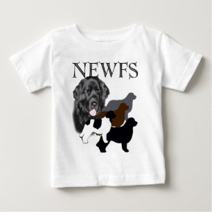 Neuer Hund vier Farben Baby T-shirt