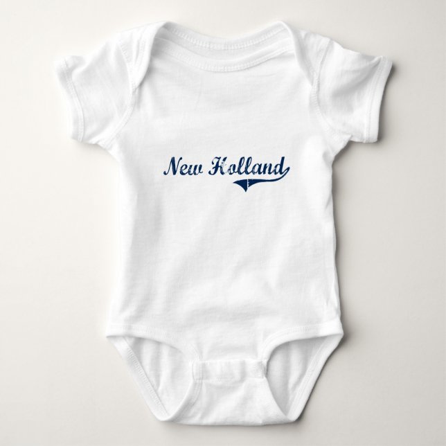 Neuer klassischer Entwurf Hollands Pennsylvania Baby Strampler (Vorderseite)