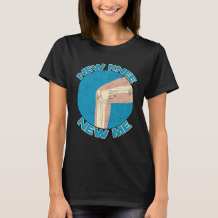 Neuer Knie-New-Me-Künstlicher Körperunfallüberblic T-Shirt
