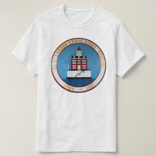 Neuer London-Leisten-Leuchtturm, Connecticut-T - T-Shirt