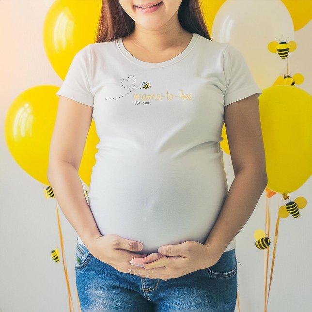 Neuer Mama-to-Bee-Shower-T - Shirt (Von Creator hochgeladen)