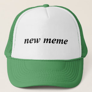 neuer meme Hut Truckerkappe