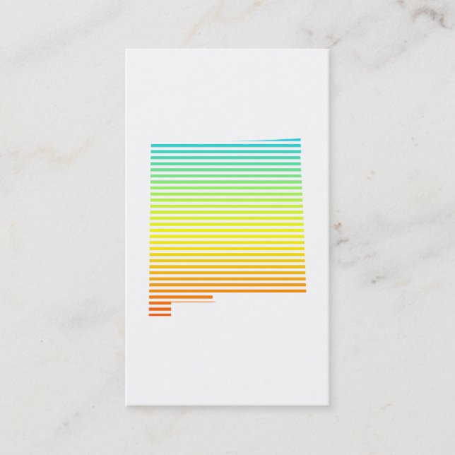 neuer mexico chill fade visitenkarte (Vorderseite)